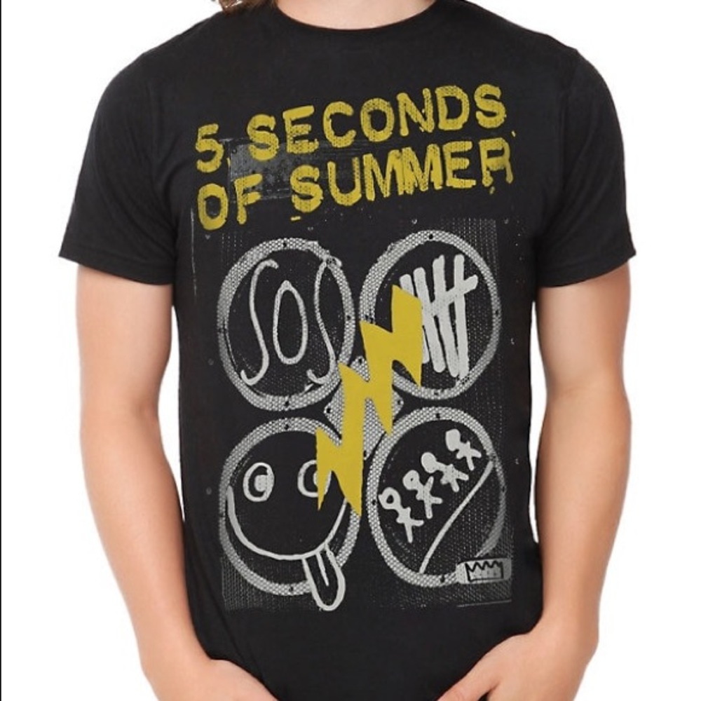 5 Seconds of Summer Hot Topic Shirt